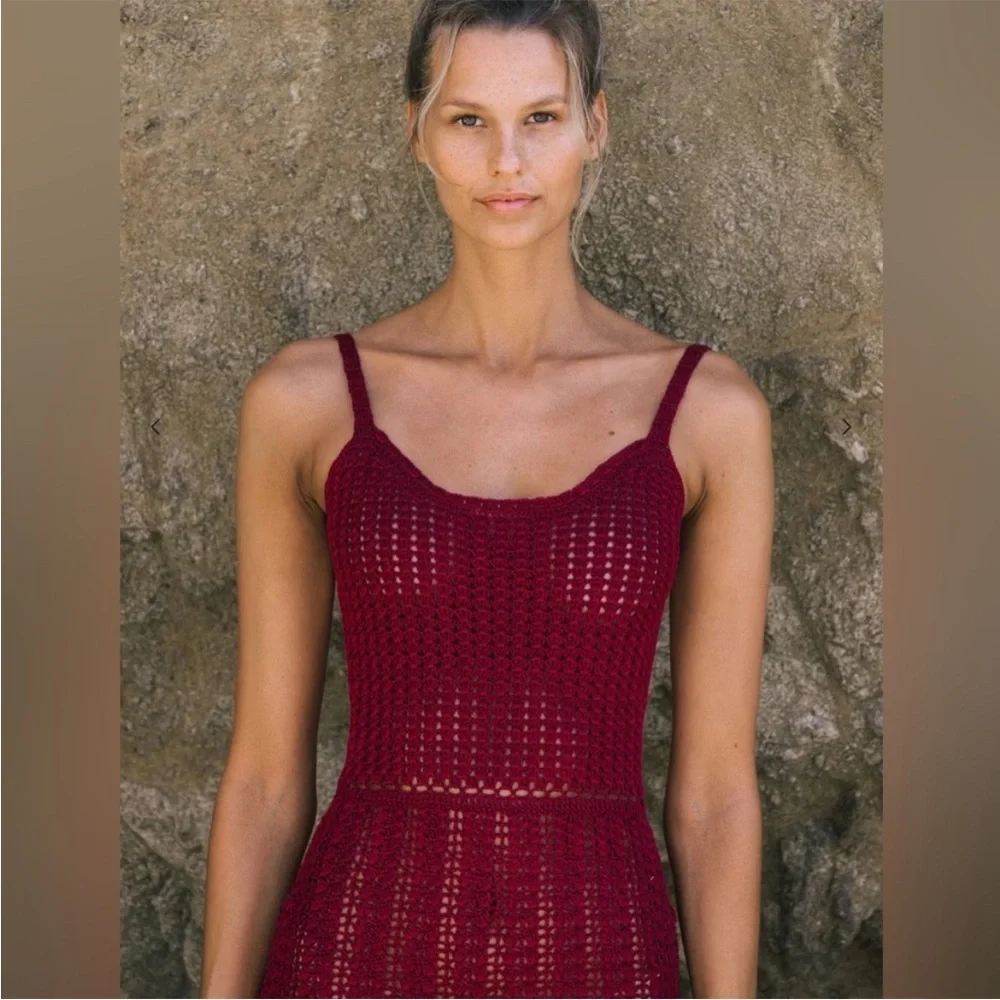 Savannah Morrow The Label Leo Romper in‎ Ruby NWT Small $650 MSRP